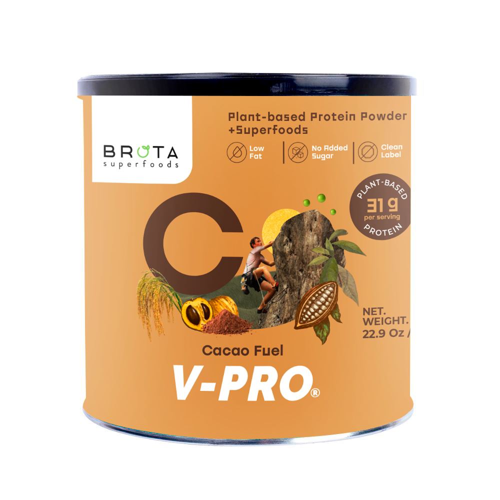 V-PRO Cacao Fuel Protein Powder – 22.92 Oz